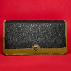 Dior Vintage Long Wallet -Honeycomb Trotter -  made in France